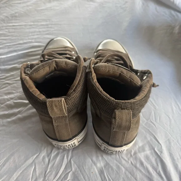 Converse High-Top Sneakers in Brown - Picture 3 of 5
